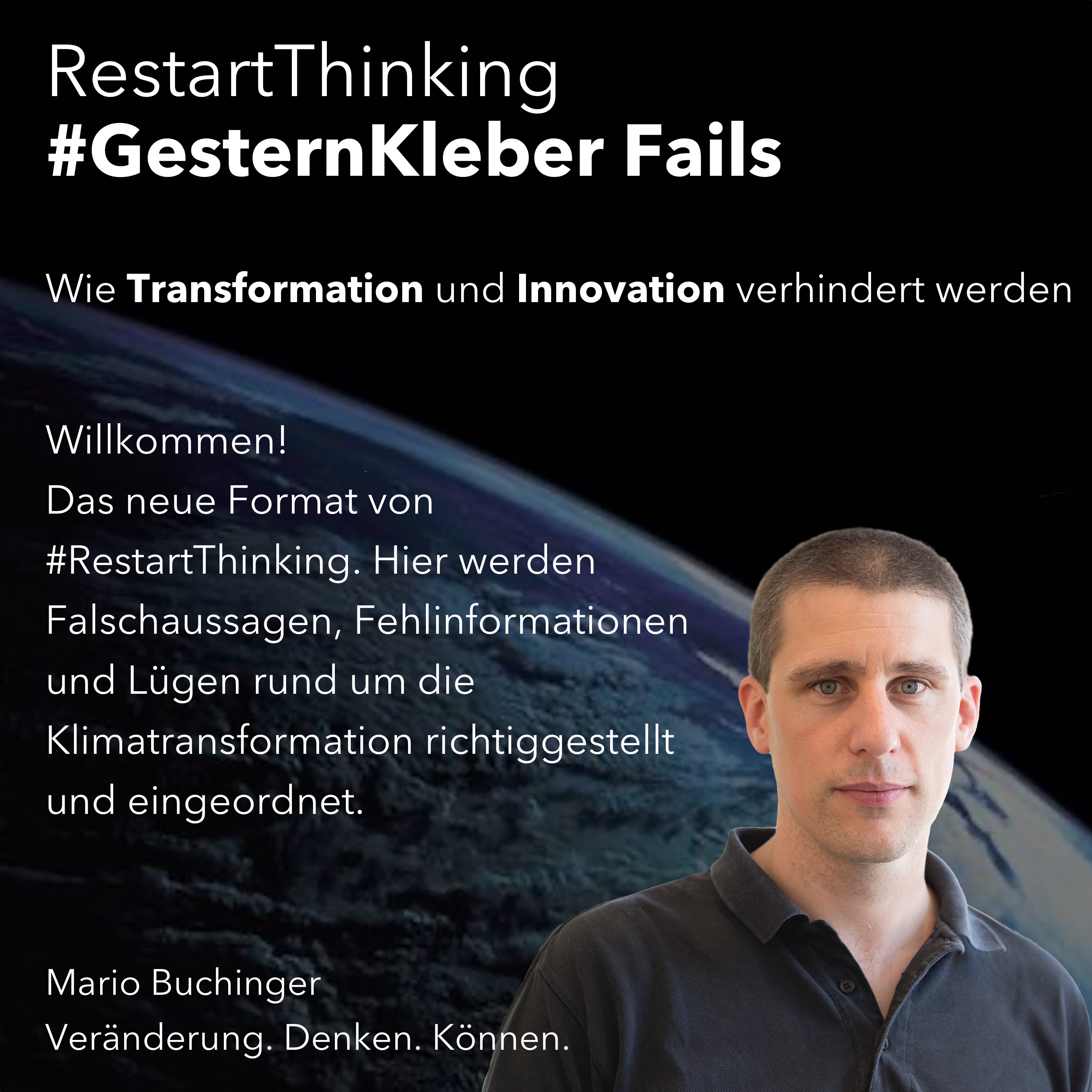 #GesternKleber Fails - Das neue Format von #RestartThinking. episode artwork