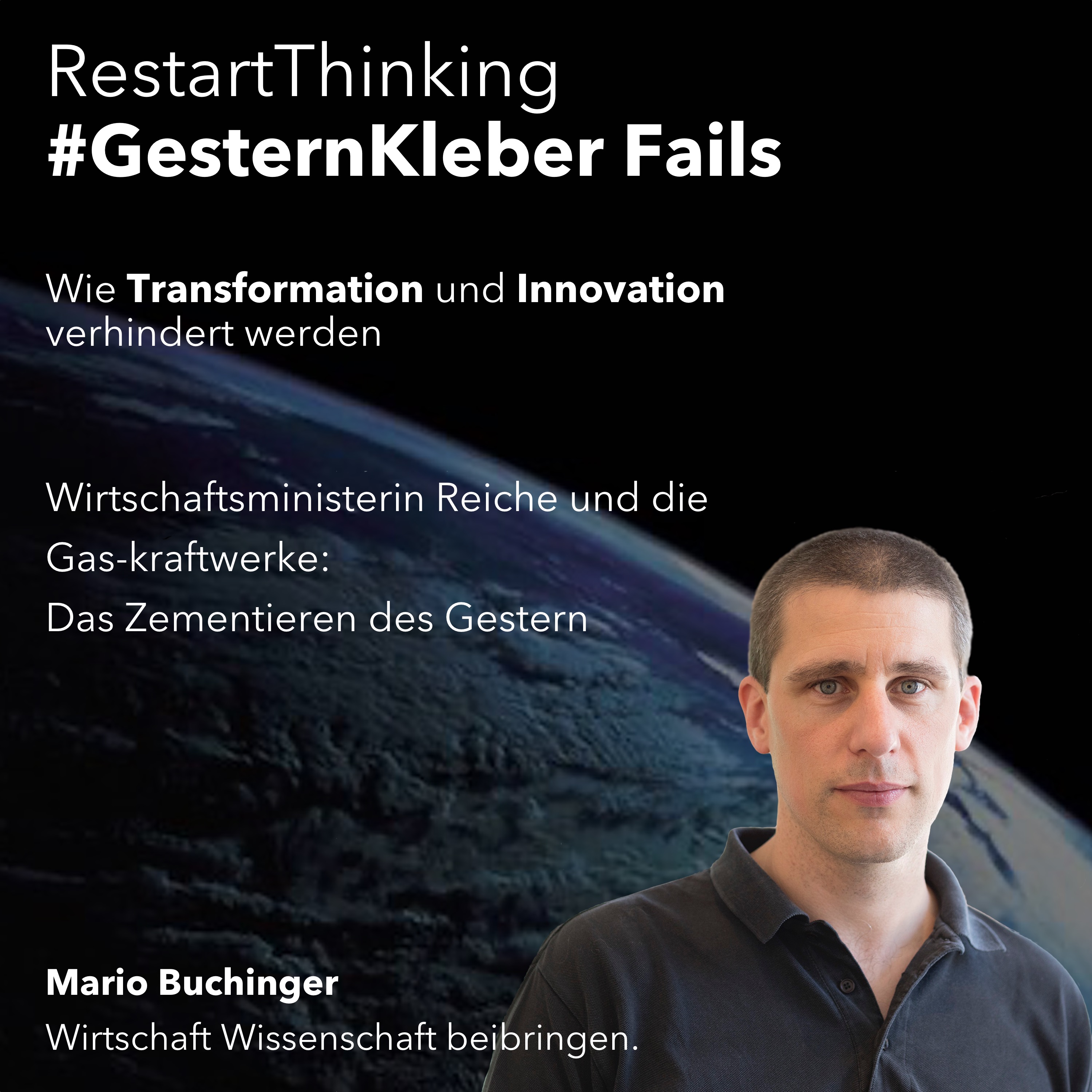 Wirtschaftsministerin Reiche und die Gaskraftwerke: Das Zementieren des Gestern. episode artwork