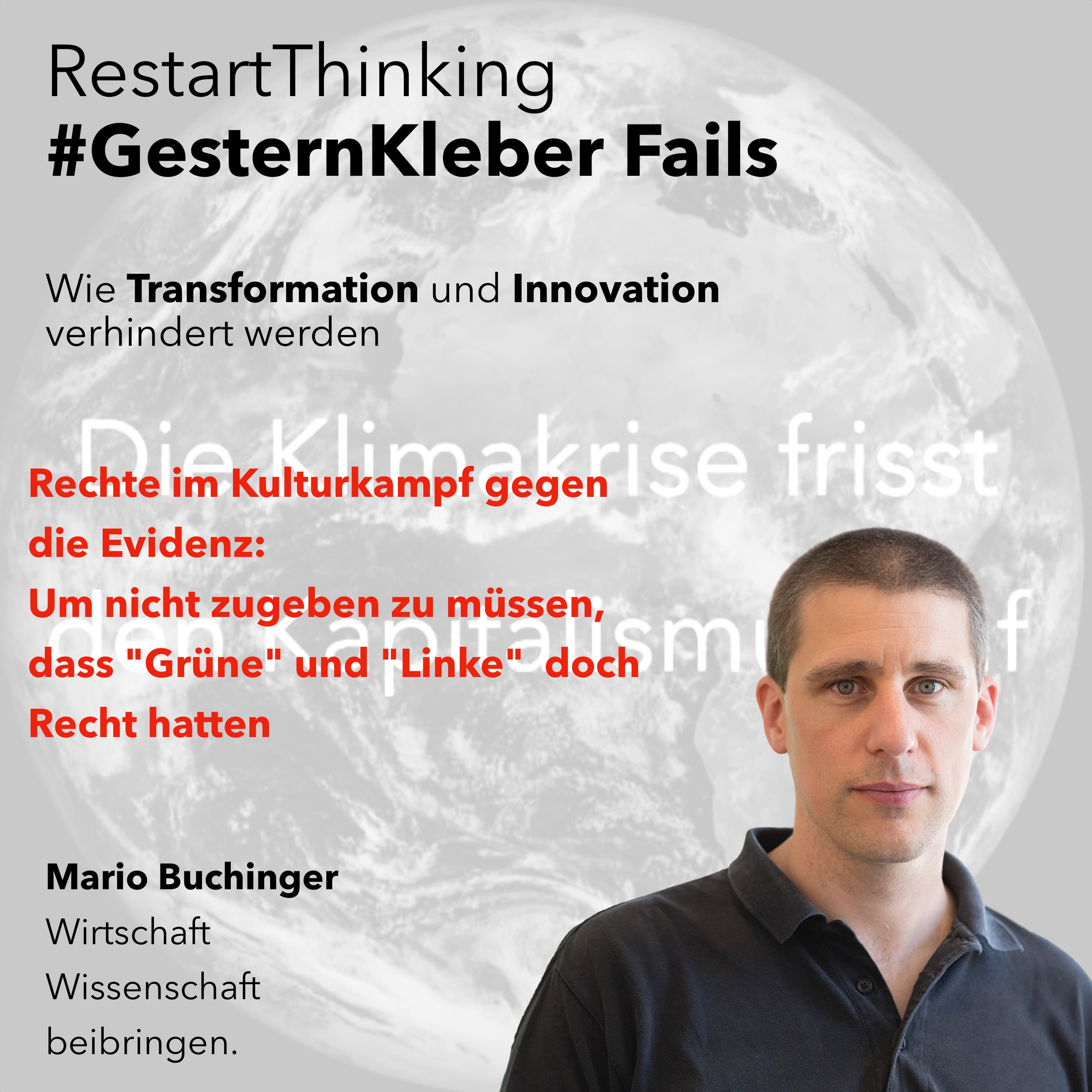 Rechte im Kulturkampf gegen die Evidenz: Um nicht zugeben zu müssen, dass "Grüne" und "Linke" doch Recht hatten episode artwork